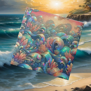 Azulejo Vivienda de Lujo en la Costa Olas del Océano Arr