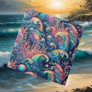 Azulejo Vivienda de Lujo en la Costa Olas del Océano Arr