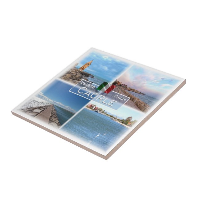 Azulejo VNT014 CAORLE, Mosaic, Veneto, Italia, (Lado)