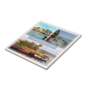 Azulejo VNT016 SANT'ERASMO, Mosaic, Veneto, Italia,