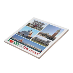 Azulejo VNT033 VENECIA I Love, Mosaic, Italia,