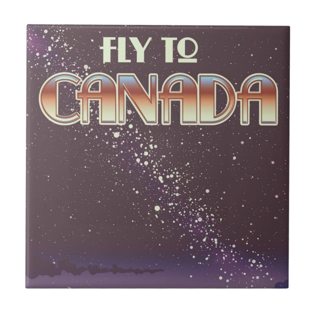 Azulejo Volar A Canadá (Frente)