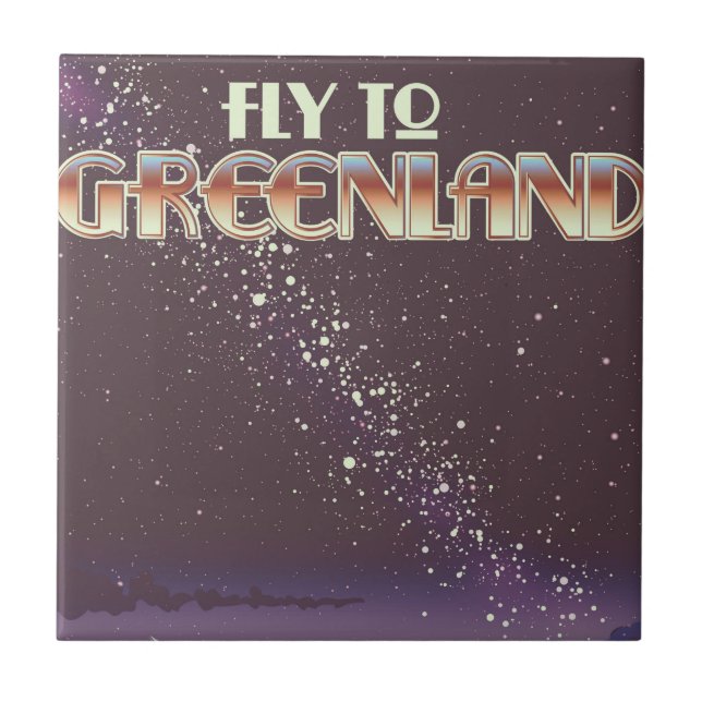 Azulejo Volar A Groenlandia (Frente)
