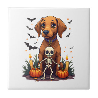 Azulejo Voodoo Vizsla Dog