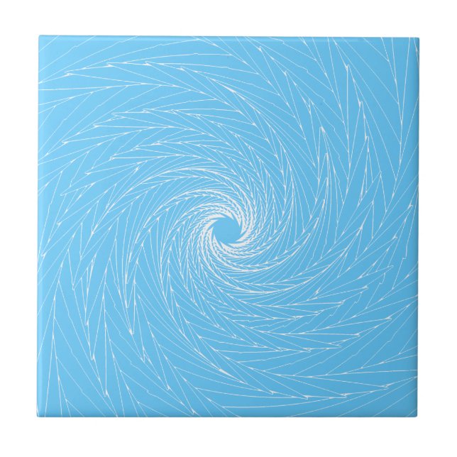 Azulejo Vortex azul (Frente)
