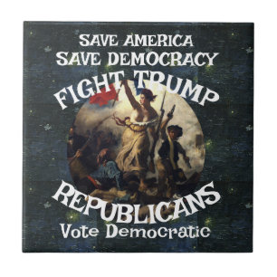 Azulejo Vota Patriótico Político Trump Partido Republicano