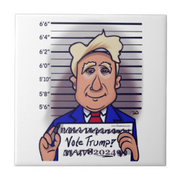 Azulejo Votación Trump Tile cerámico