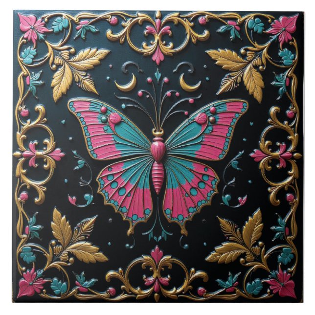 Azulejo Vuelo de Gossamer (Frente)