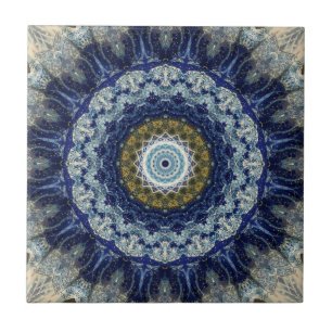 Azulejo Vuelo de la mandala de los tragos