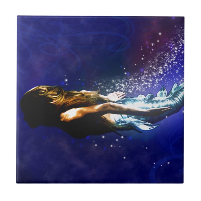 Azulejo Vuelva al mar (Frente)