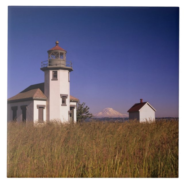 Azulejo WA, Isla Maury, Faro de Point Robinson, (Frente)
