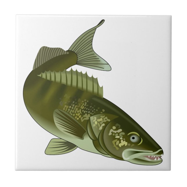Azulejo Walleye (Frente)