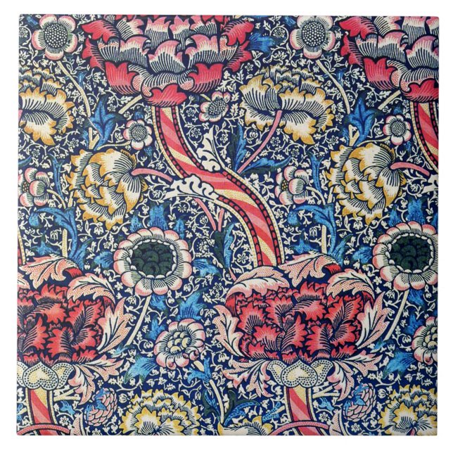 Azulejo Wandle, William Morris (Frente)