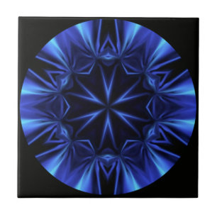 Azulejo Warp De Tiempo Azul ~ Inspirado Por La Galaxia Vía