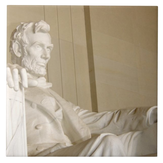 Azulejo Washington, DC, el Lincoln memorial (Frente)