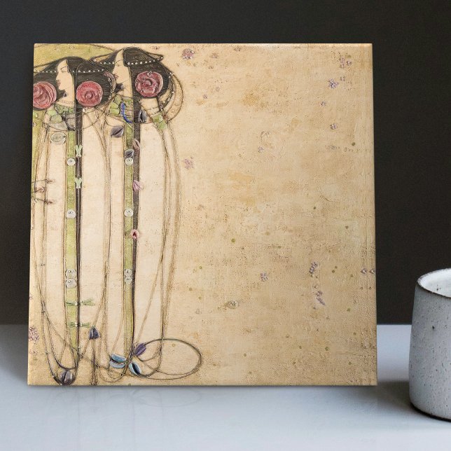 Azulejo Wassail Mackintosh Art Deco Wall Decor 3/3 (Subido por el creador)