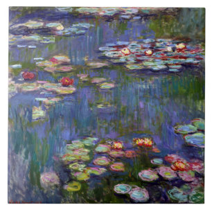 Azulejo Water Lily Pond, Monet