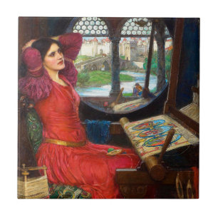 Azulejo Waterhouse Estoy medio enferma de sombras