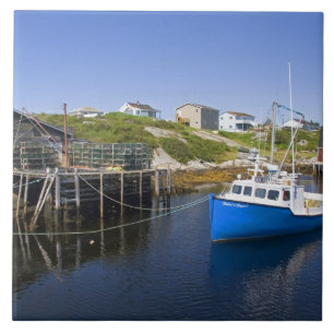 Azulejo West Dover, Nueva Escocia, Canadá.