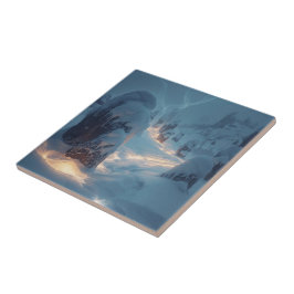 Azulejo Where Light Wanders in Winter