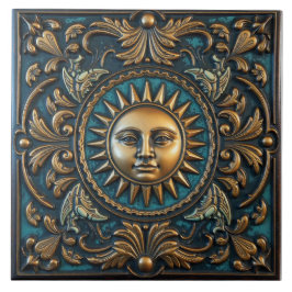 Azulejo Where the Sun Dwells