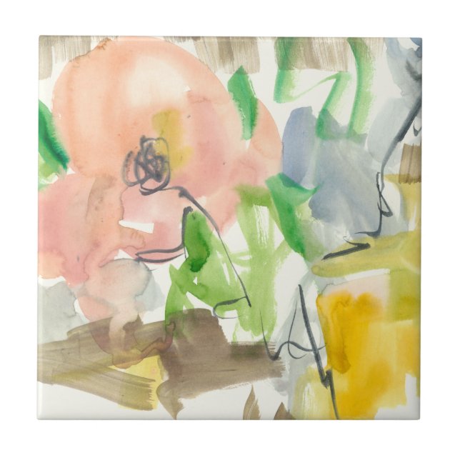 Azulejo Whimsy in the Garden II (Frente)