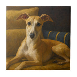 Azulejo Whippet
