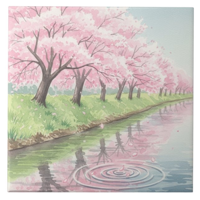 Azulejo Whispers of Spring (Frente)