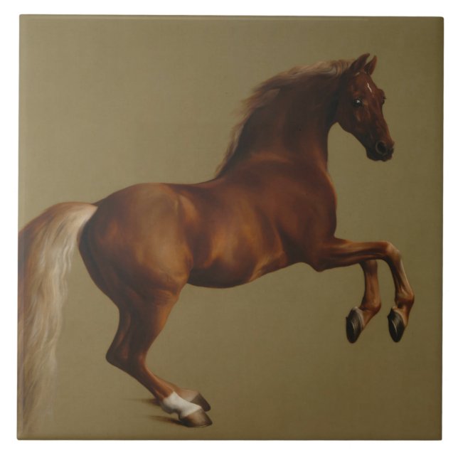 Azulejo Whistlejacket the Horse (de George Stubbs) (Frente)