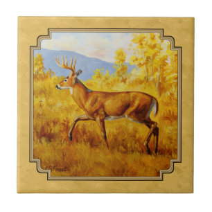 Azulejo White Deer Golden Aspen Woods