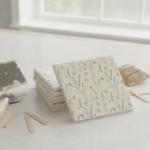 Wildflower Daisy Lavender Cottagecore Pattern