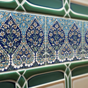 Azulejo William De Morgan Sin Liberar Floral Sin Tiempo