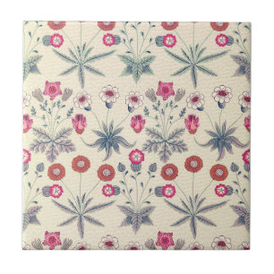 AZULEJO WILLIAM MORRIS "DAISY" CERAMIC TILE