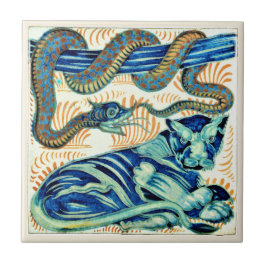 Azulejo William * Morris De Morgan Snizger Tiger |
