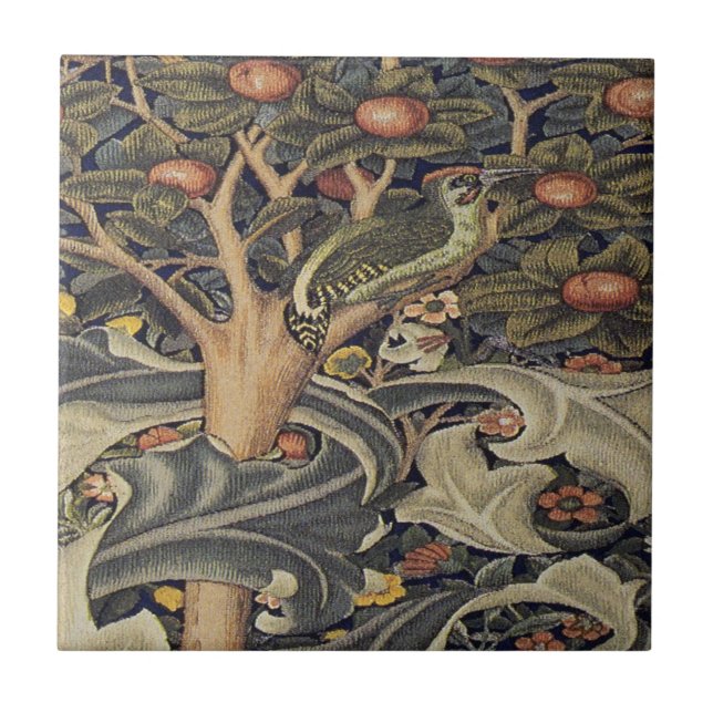 Azulejo William Morris hermoso trabajo de arte de nueva ge (Frente)