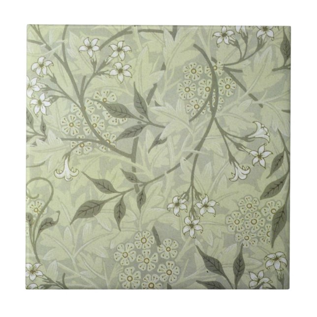 Azulejo William Morris Jasmine Botanical (Frente)