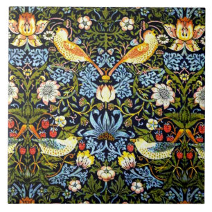 Azulejo William Morris - Ladrón de fresas