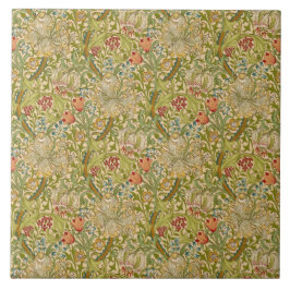 Azulejo William Morris "Lirio Dorado" 2