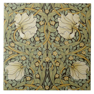 Azulejo William Morris Pimpernel Vintage Pre-Raphaelite