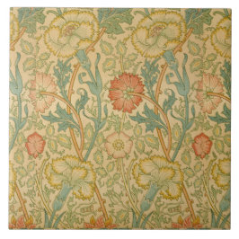 Azulejo William Morris Pink y Rosa
