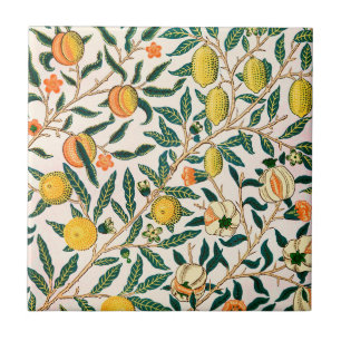 AZULEJO WILLIAM MORRIS "POMEGRANATE" ALARMA CERAMICA
