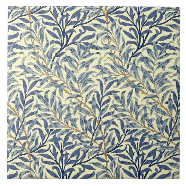 Azulejo William Morris "Rama de Sauce" 4 (Frente)