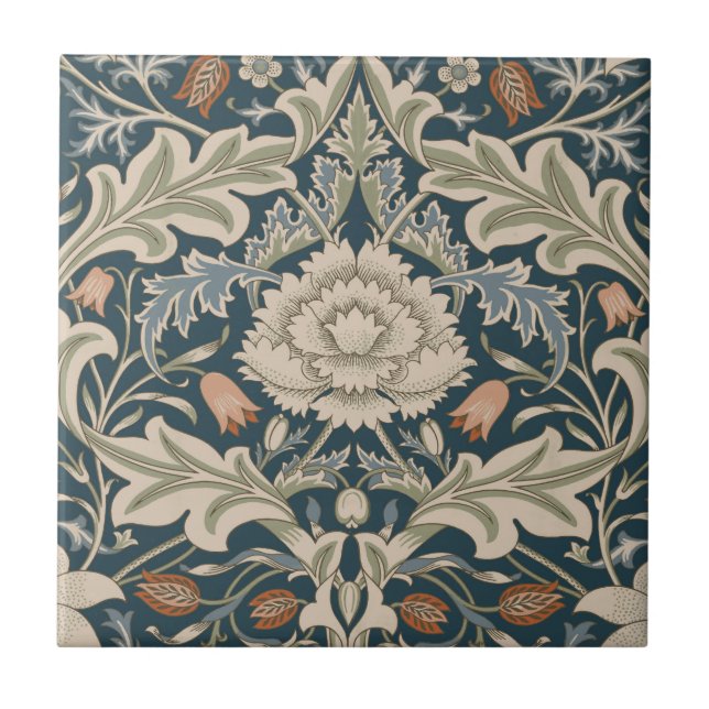 Azulejo William Morris Severn Floral Garden Floral Classic (Frente)
