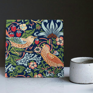 Azulejo William Morris Strawberry Thief Ceramic Tile