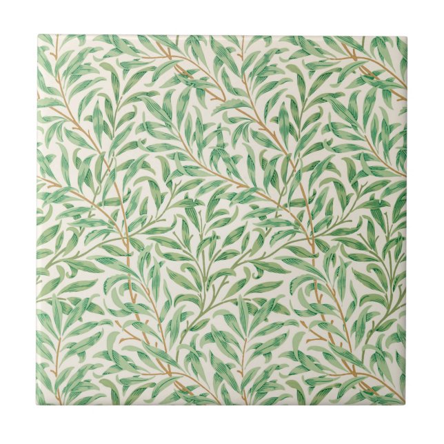 Azulejo William Morris. Tos. (Frente)