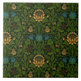 Azulejo William Morris Violet y Columbine