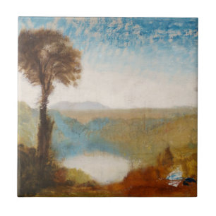 Azulejo William Turner - Lago de Nemi