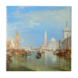 Azulejo William Turner - Venecia, Dogana y San Giorgio