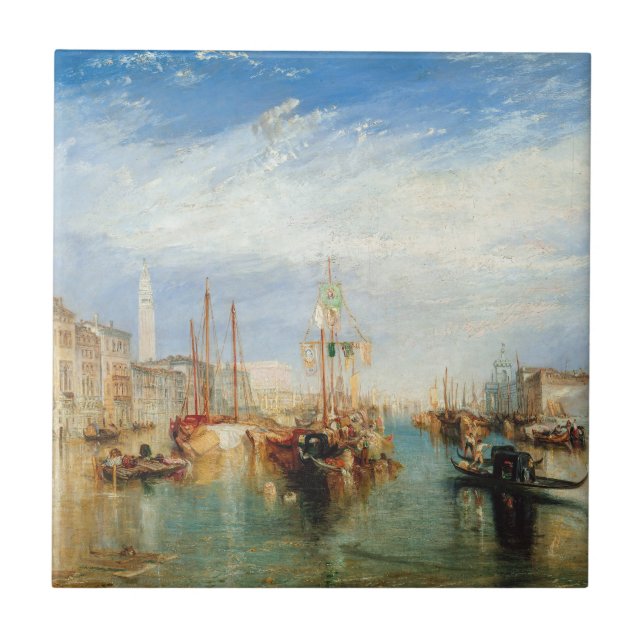 Azulejo William Turner - Venecia Porch Madonna della Salut (Frente)