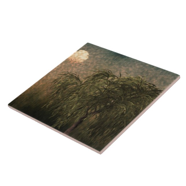 Azulejo Willow at Sunset (Lado)